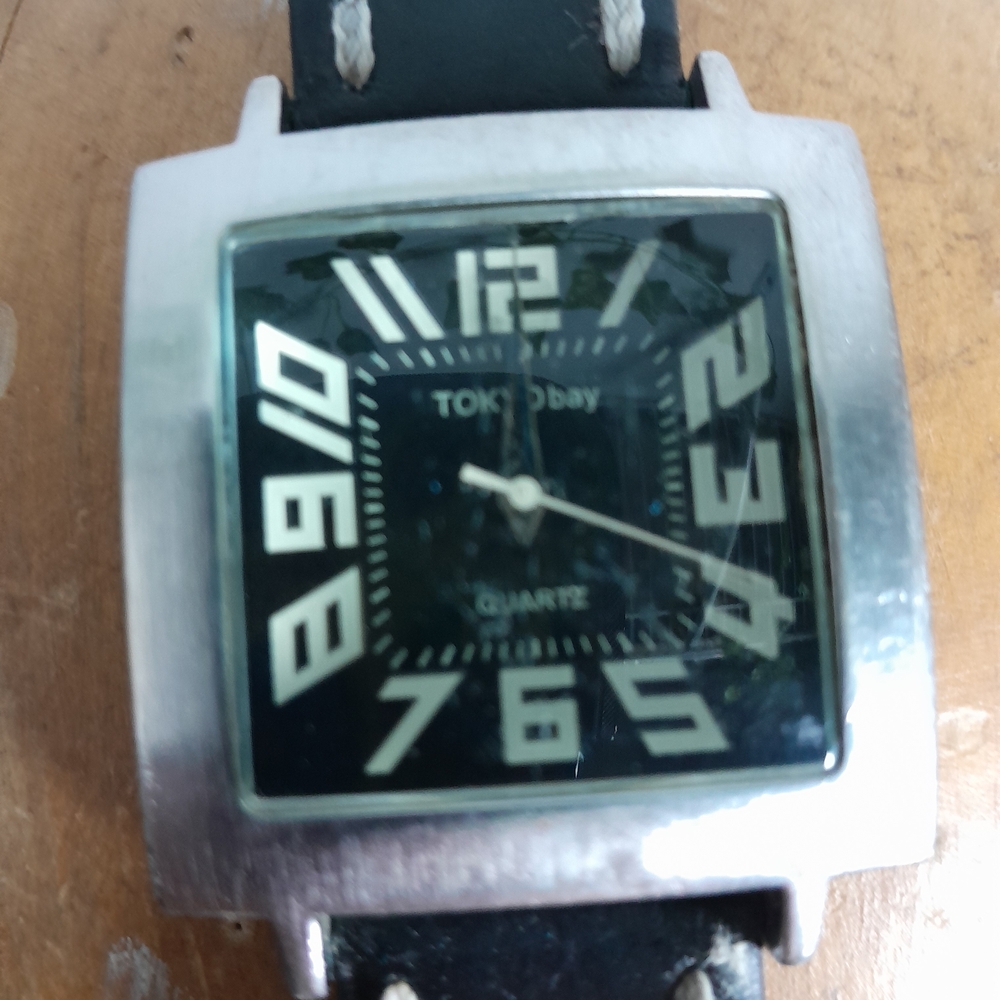 TOKYObay Brown Leather Strap Watch